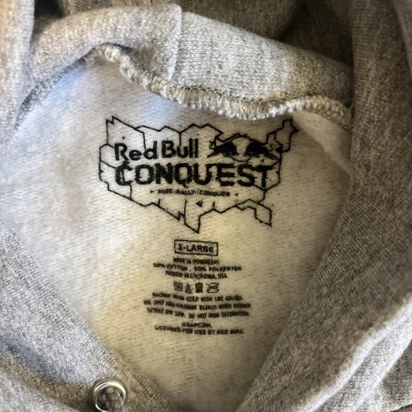 Red‎ Bull Conquest Rise Rally Conquer Sweatshirt - Picture 3 of 5